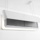 Novy MOOD 7550 eiland afzuigkap wit - recirculatie