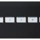 Pelgrim BSK662MAT wand afzuigkap - mat-zwart - 60 cm. breed