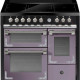 Uniek Ametista inductiefornuis met pizzafunctie – Steel Oxford