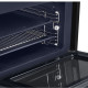 Dankzij het ontbreken van het draaiplateau biedt de NQ50J3530BS ook plaats voor rechthoekige ovenschalen
