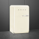 Smeg FAB10HLCR6 retro jaren 50 koelkast - creme - linksdraaiend