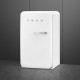 Smeg FAB10HLWH6 retro jaren 50 koelkast - wit - linksdraaiend
