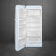 Smeg FAB28LPB6 retro jaren 50 koelkast - pastel blauw - linksdraaiend
