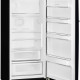 Smeg FAB28RDBLM6 retro jaren 50 koelkast - mat zwart - rechtsdraaiend