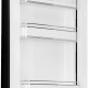 Smeg FAB32LBL6 retro jaren 50 koelkast - zwart - linksdraaiend