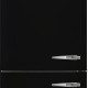 Smeg FAB38LBL6 retro jaren 50 koelkast - zwart - linksdraaiend