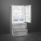 Smeg FQ55FXDE side-by-side koelkast - rvs-look