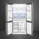 Smeg FQ60XDE side-by-side koelkast - rvs-look