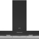 Smeg KBT900AE wand afzuigkap - antraciet - plat blok model