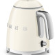 Smeg KLF05CREU retro jaren '50 waterkoker - crème