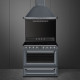 Smeg TR90IGR inductie fornuis - leigrijs