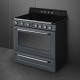 Smeg TR90IGR inductie fornuis - leigrijs