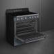 Smeg TR90IGR inductie fornuis - leigrijs