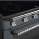 Smeg TR90IGR inductie fornuis - leigrijs