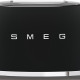 Smeg TSF03BLEU broodrooster zwart