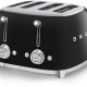 Smeg TSF03BLEU broodrooster zwart
