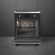 Smeg C6IMMBT2 inductie fornuis - 60 cm. breed - mat zwart
