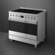 Smeg C92IPX2 inductie fornuis - roestvrijstaal - dubbele oven