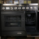 Smeg CPF92IMA inductie fornuis - antraciet - dubbele oven - Portofino
