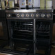 Smeg CPF92IMA inductie fornuis - antraciet - dubbele oven - Portofino