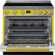 Smeg CPF9IPYW inductie fornuis - geel