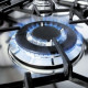 De GKOC64NLK inbouw kookplaat van SMEG is uitgevoerd met een wokbrander van 4,0 kW