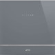 Smeg KV26S afzuigkap schuin anti-hoofdstoot - zilver