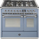 Steel AQ10SF-4M Ascot gas fornuis - 100 cm - combi-stoomoven