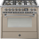 Steel AQ9S-6W Ascot gasfornuis - combi-stoomoven - 6 branders