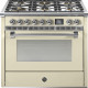 Steel AQ9S-6W Ascot gasfornuis - combi-stoomoven - 6 branders