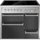 Steel GQ10SFF-D-5FI fornuis met combi-stoomoven - Genesi - 100 cm. breed
