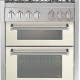 Steel GQ7SF-4 fornuis met combi-stoomoven - 70 cm. - dubbele oven