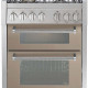 Steel GQ7SF-4 fornuis met combi-stoomoven - 70 cm. - dubbele oven