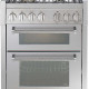 Steel GQ7SF-4 fornuis met combi-stoomoven - 70 cm. - dubbele oven
