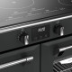 Overzicht LED timerbediening en digitale functies op STOVES Richmond fornuis