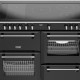 RICHMOND 110 EI DX RTY zwart vrijstaand inductie fornuis met 5 zones
