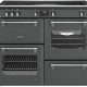 Fornuis Belling Farmhouse 110EI BLK zwart – 110 cm breed inductiefornuis met 4 ovens
