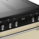 Kookplaat met 4 inductiezones en touch control op Stoves Richmond DX 60 Ei RTY
