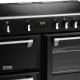 Stoves Richmond DX D1100Ei RTY BK inductie fornuis - 110 cm - zwart