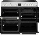 Stoves STERLING DX D1000Ei RTY SS rvs fornuis - 100 cm. breed