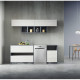 Whirlpool OWFC 3C26 X vrijstaande vaatwasser - rvs-look