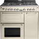 Boretti CFBG903OW/2 fornuis oud-wit
