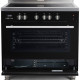 Onder de oven van de Boretti MFBI901ZW bevindt zich een opberglade
