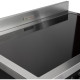 Het kookgedeelte van de Boretti MFBI902ZW heeft 4 inductie zones