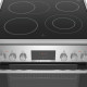 Bosch HKR39C250 fornuis met 4 keramische kookzones en LED-bediening
