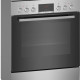 Bosch HKR39C250 keramisch fornuis roestvrijstaal vrijstaand 60 cm breed