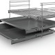 Bosch HLS59D350 inductie roestvrijstaal fornuis