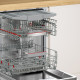 Bosch SBD6ECX12E verhoogde inbouw vaatwasser