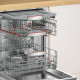 Bosch SBD8TCX04E inbouw vaatwasser met besteklade en Zeoliet