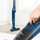 Bosch BCHF216S blauwe 2-in-1 steel-/kruimelzuiger / stofzuiger